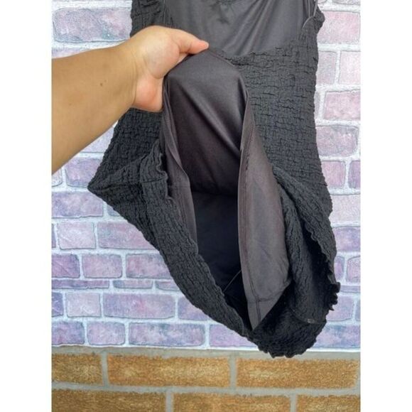 isalis textured mini black dress size medium - Picture 7 of 9